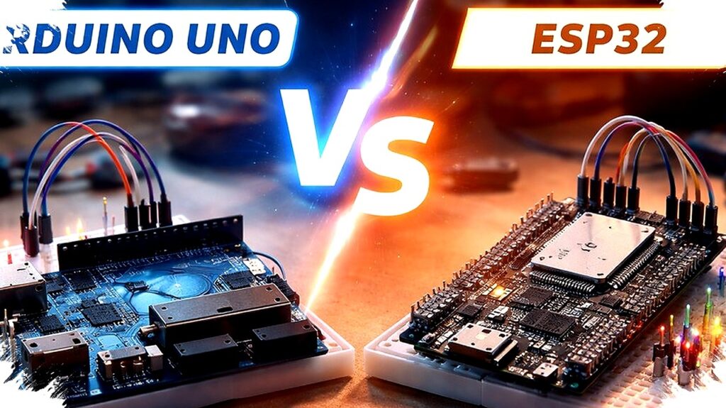 Arduino Uno Atau ESP32, Pilihan Sederhana Yang Menentukan Arah Proyek Anda?