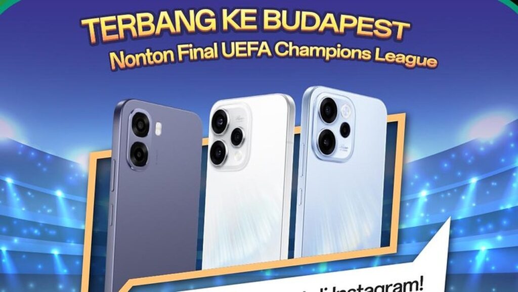 Beli OPPO Di Erafone, Peluang Terbang Ke Budapest Nonton Final Liga Champions?