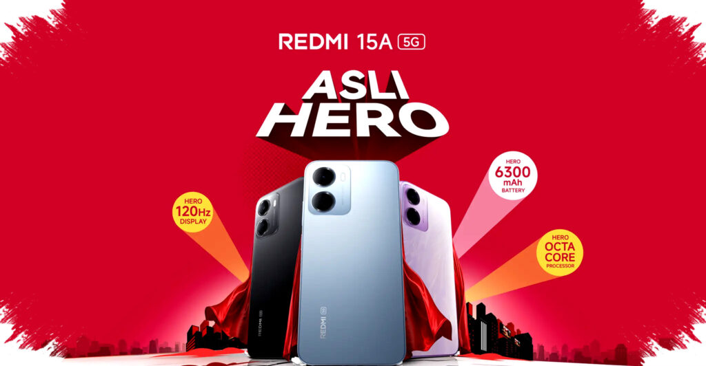 Redmi 15A 5G Resmi Meluncur, Baterai 6300mAh Dan Layar 120Hz Di Harga Murah Taruh Tekanan Besar Ke Pesaing