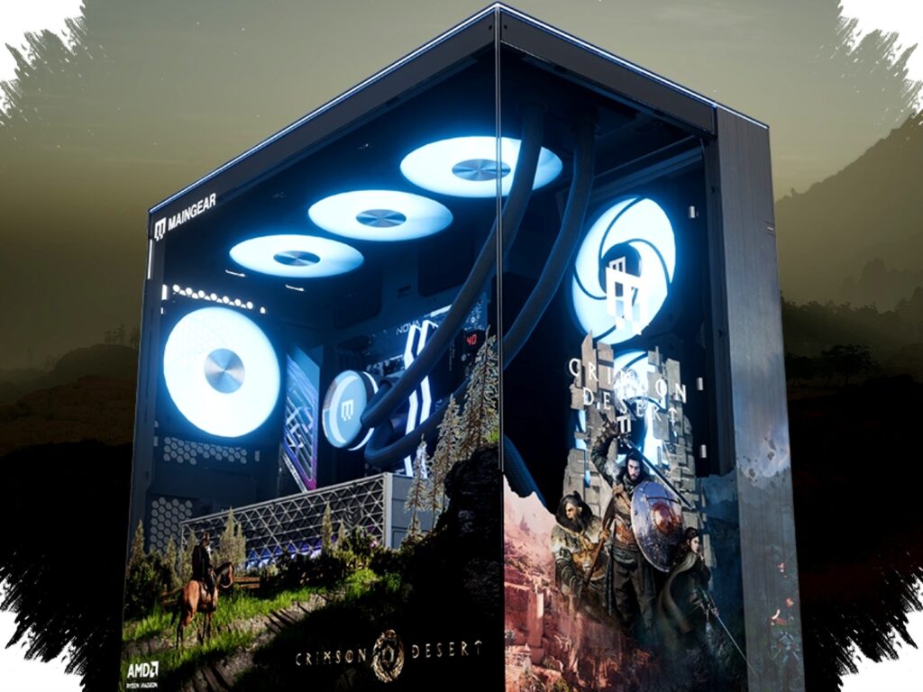 MAINGEAR Hadirkan PC Crimson Desert Eksklusif Hanya 30 Unit, Ryzen 9 9850X3D Jadi Senjata Rahasia