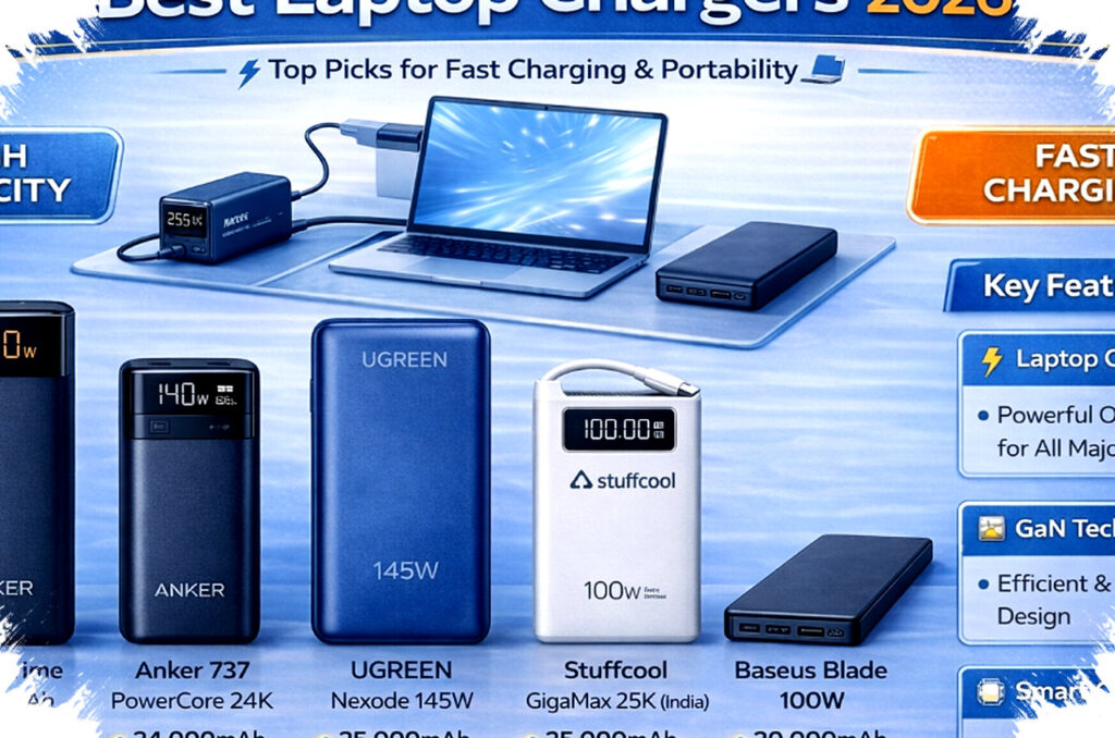 Laptop Mati Saat Paling Dibutuhkan, Cari Power Bank 100W ke Atas yang Bukan Sekadar Angka Besar!