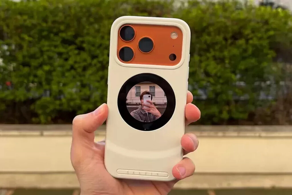 Casing iPhone 17 Pro Ini Ubah Cara Selfie, Ada Layar Sentuh dan Slot MicroSD 2 TB