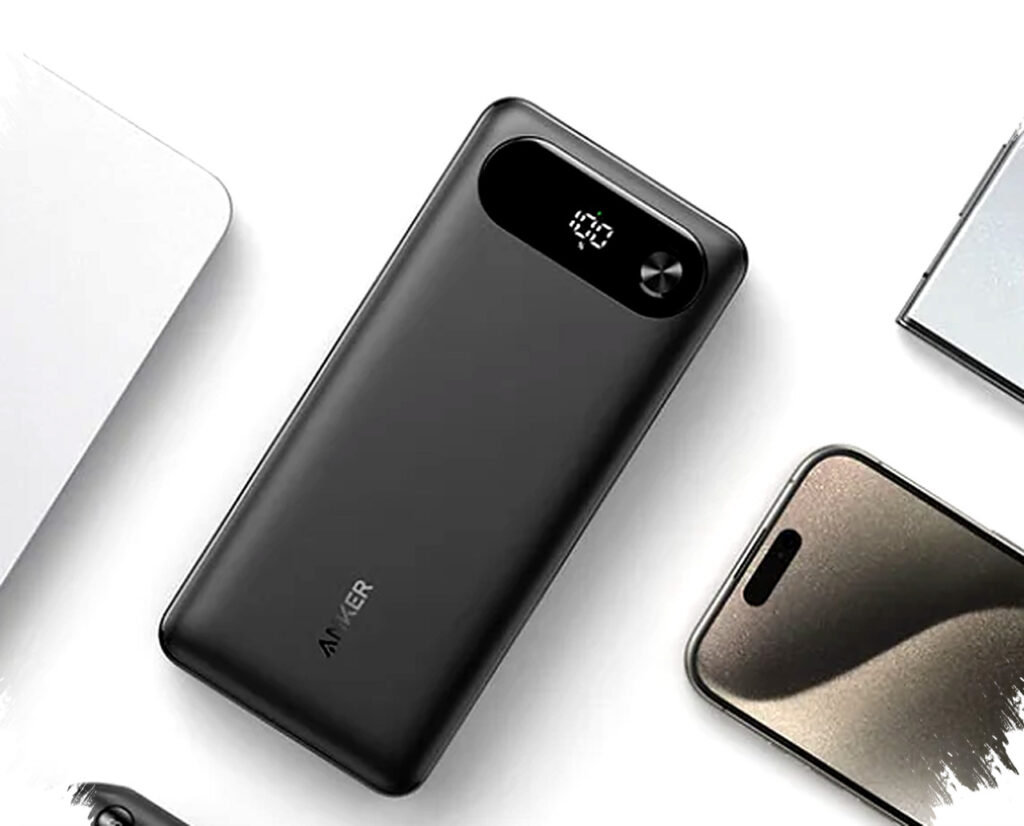 Anker Kuasai Pasar Power Bank Dengan Kabel USB-C Terintegrasi 65W, Kapasitas 20.000mAh dan Layar LED Pintar