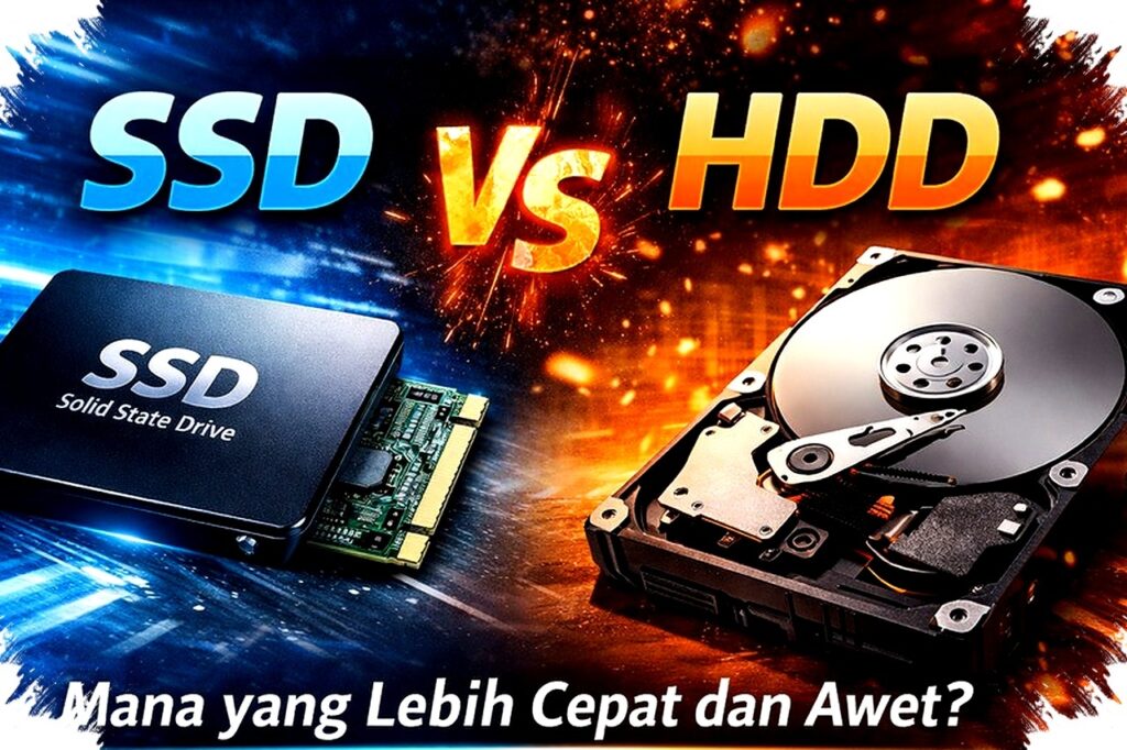 Laptop SSD vs HDD Kecepatan Jadi Raja, Tapi Kapasitas Masih Jadi Pertarungan Sengit!