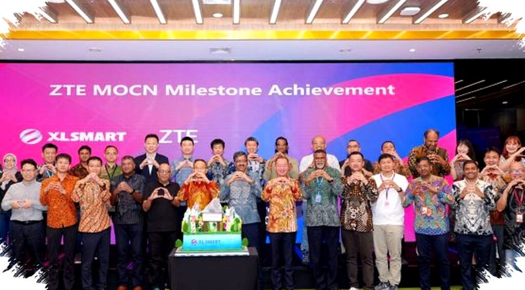 Jaringan Indonesia Melesat Dengan 20.000 Site MOCN Dalam 8 Bulan, ZTE dan XLSMART Buktikan Kecepatan dan Kualitas Infrastruktur Digital