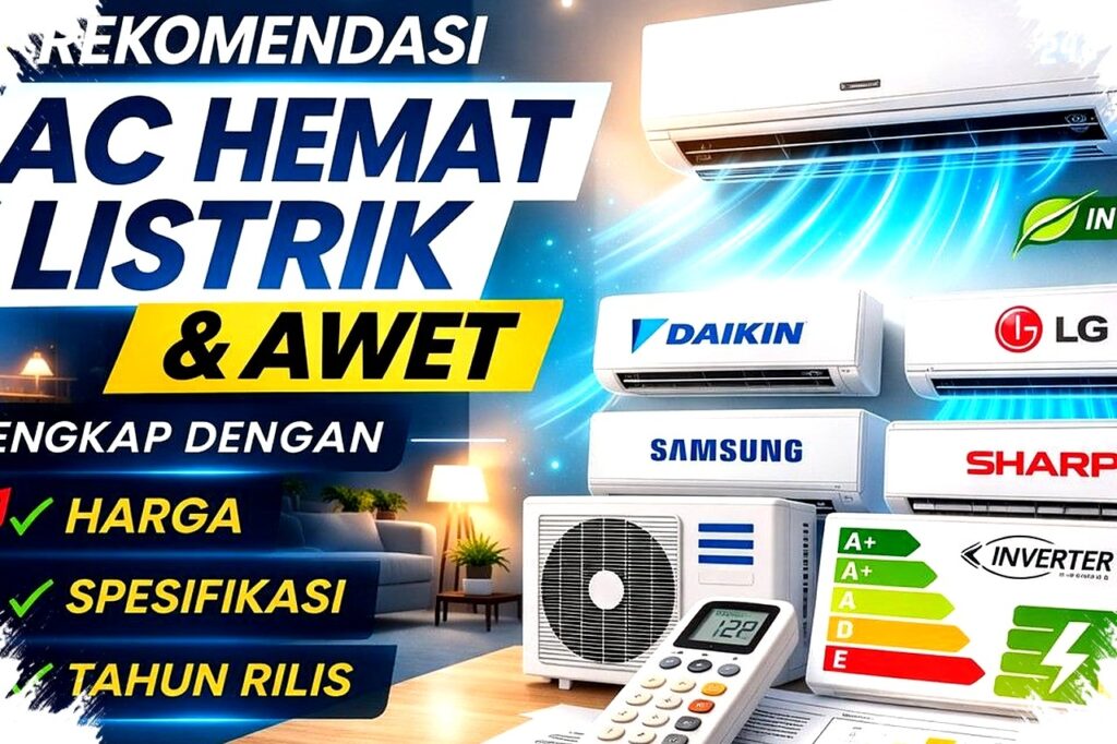 Tagihan Listrik Tak Lagi Mencekam, Ungkap 7 AC Inverter Paling Irit yang Mengubah Cara Anda Hemat Energi