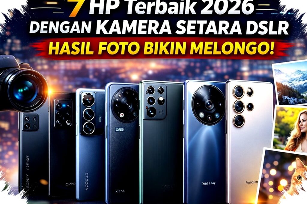 Kamera Smartphone Terbaik 2026 Sensor Raksasa dan AI Canggih Mengalahkan DSLR, Apakah Ini Akhir Era Kamera Profesional?