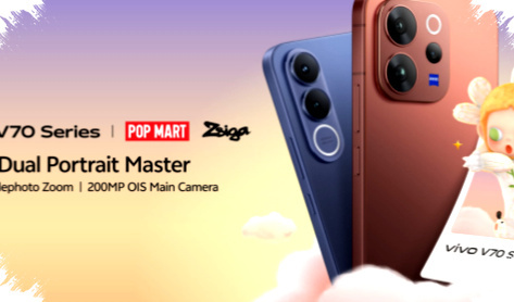 Vivo V70 FE Siap Mengacak-acak Kelas Menengah, Kamera 200MP dan Baterai 7000mAh Tantang Semua Rival!