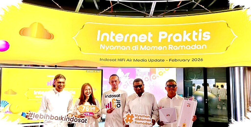 Fiber Optik Ketinggalan Zaman, Indosat HiFi Air Tunjukkan Internet Rumah Tanpa Kabel Lebih Cerdas dan Mudik Tanpa Drama