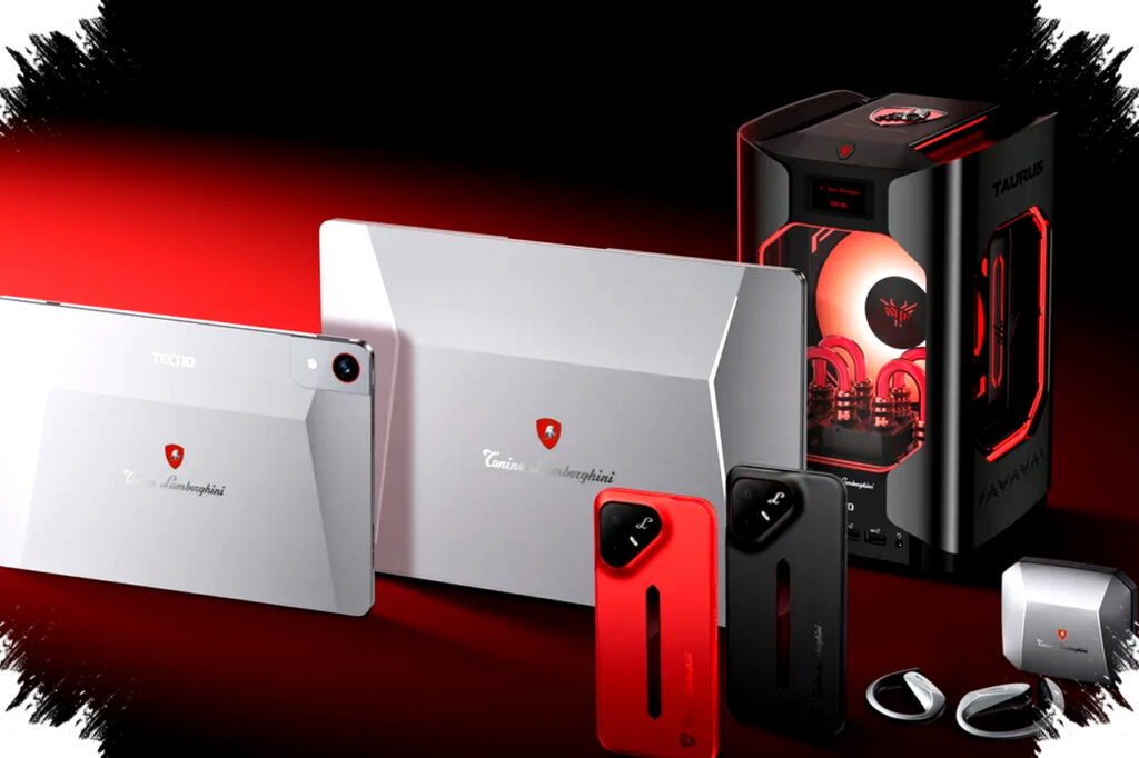 Tecno X Lamborghini Siap Singkirkan Apple dan Samsung, Mini PC Gaming & HP 5G Full-Metal Ini Bikin Brand Lama Terlihat Murahan