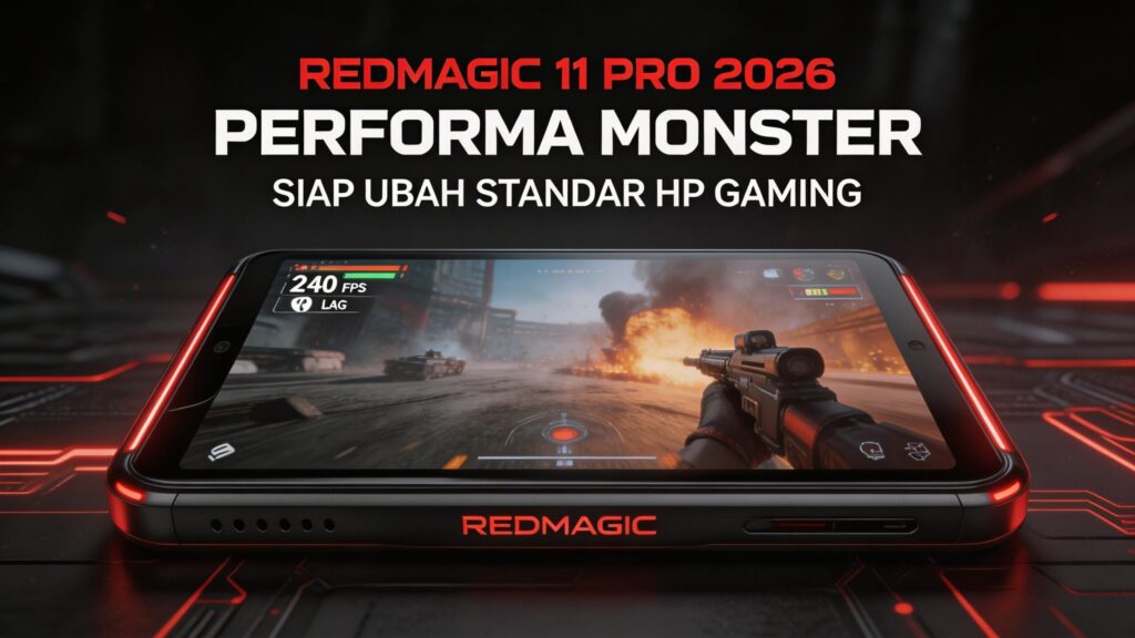 RedMagic 11 Pro 2026 Hadir Dengan Performa Monster, Siap Ubah Standar HP Gaming