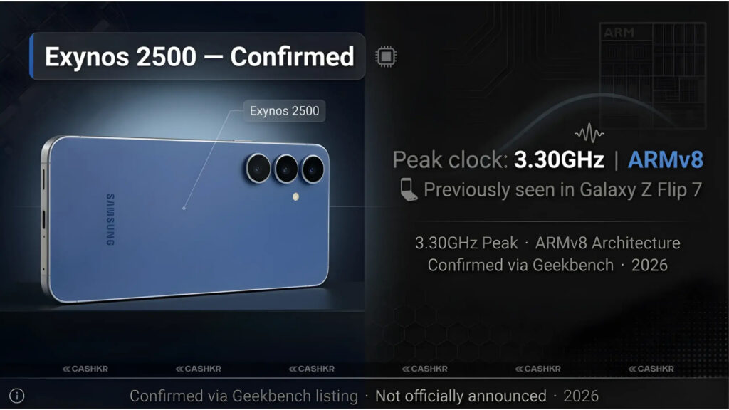 Galaxy S26 FE Muncul Di Geekbench, Exynos 2500 Kencang Tapi Bukan Yang Terbaru
