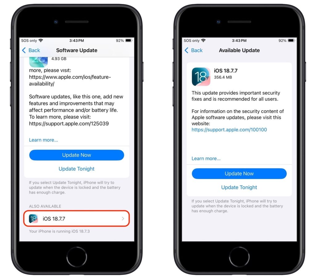 Apple Rilis Ios 18.7.7 Lawan DarkSword, iPhone Lama Makin Rentan Jika Tak Segera Update