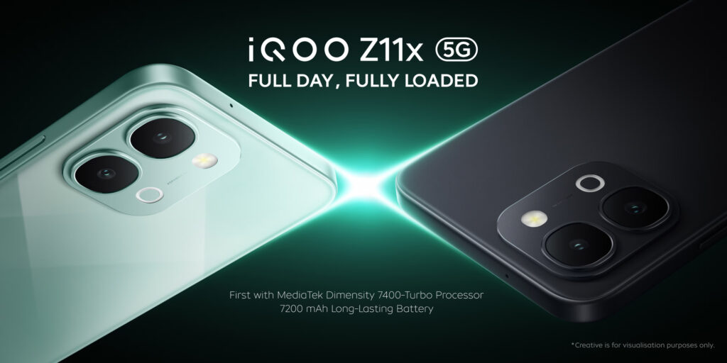 iQOO Z11x 5G Resmi Meluncur, Baterai 7200 mAh yang Membuat Powerbank Terasa Tidak Perlu Lagi