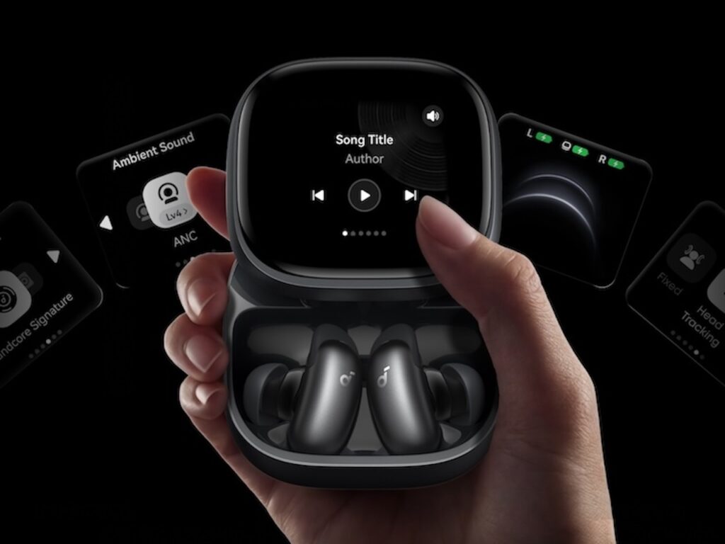 Anker Ubah Earbuds Jadi Perekam Rapat, Liberty 5 Pro Max Bawa Layar AMOLED di Casing