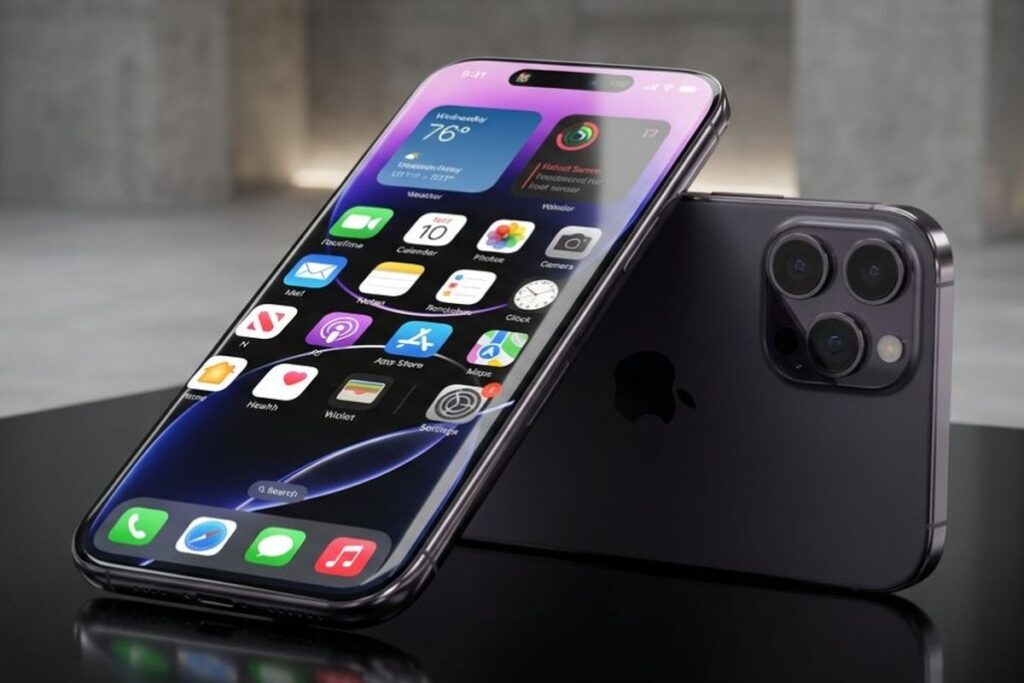 Apple Uji Desain Baru iPhone 20 Tahun, Layar Lengkung Empat Sisi dan Face ID Tersembunyi