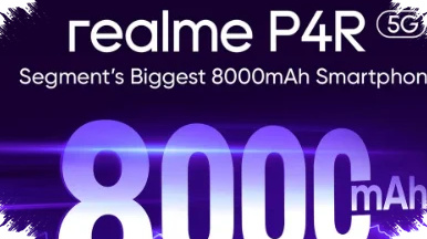 Realme P4R Meluncur 10 Juni, Baterai 8.000mAh Ini Janjikan Tiga Hari Pemakaian