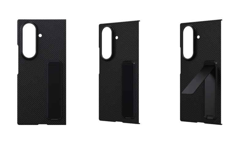 Samsung Siapkan Carbon Standing Case untuk Galaxy Z Fold 8, Aksesori Premium Ini Bisa Berubah