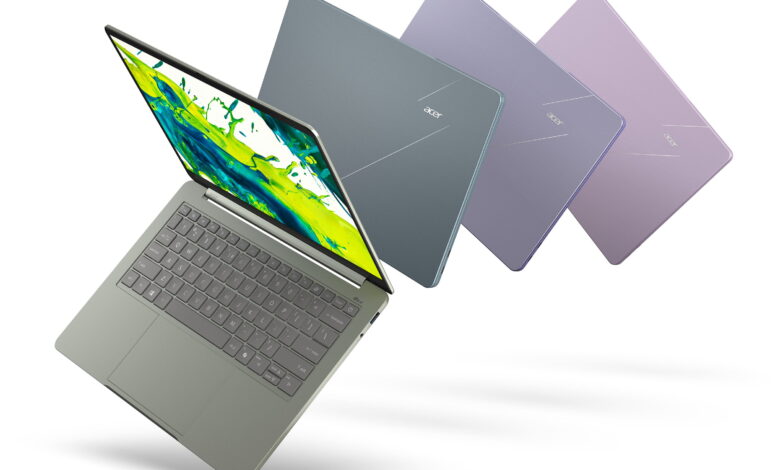 Acer Swift Air 14 Meluncur, Laptop AI 12,9 Mm Ini Janjikan Baterai 19 Jam