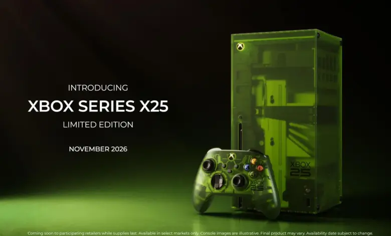 Microsoft Rilis Xbox Series X25, Desain Klasik 2001 Kembali Dengan Sentuhan Hijau Transparan