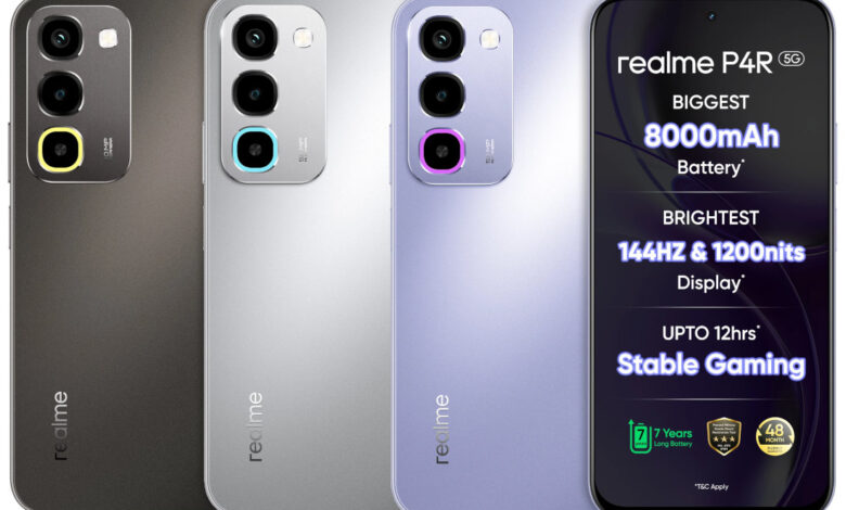 Realme P4R Meluncur dengan Baterai 8.000 mAh, Harga Mulai Rp 3,5 Juta